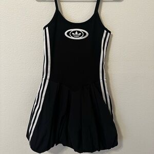 Adidas Striped Balloon Bubble Dress